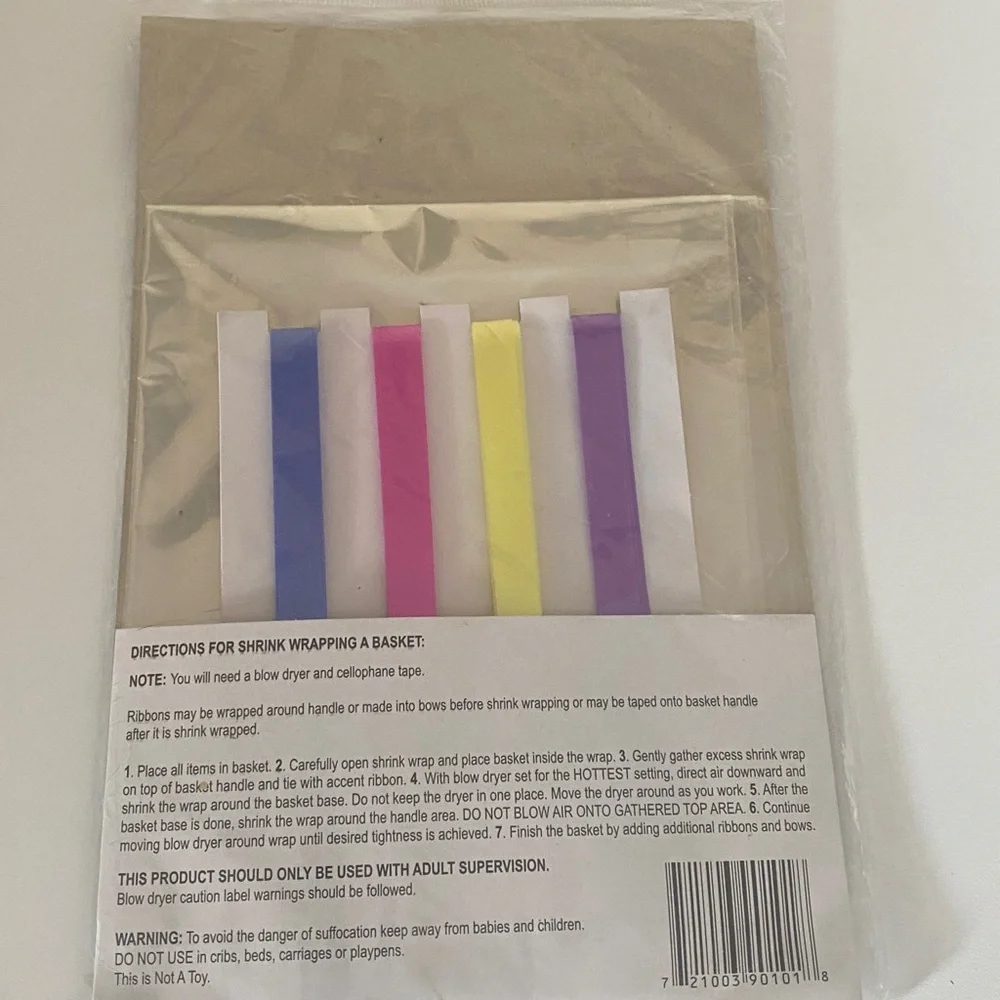 🏷️Elegant Shrink Wrap with Accents